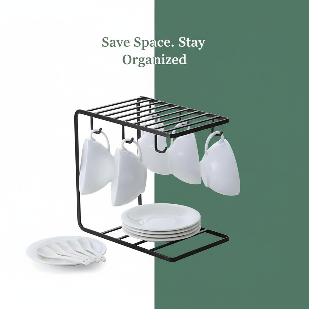Mug Stand – Stylish & Durable Metal Holder