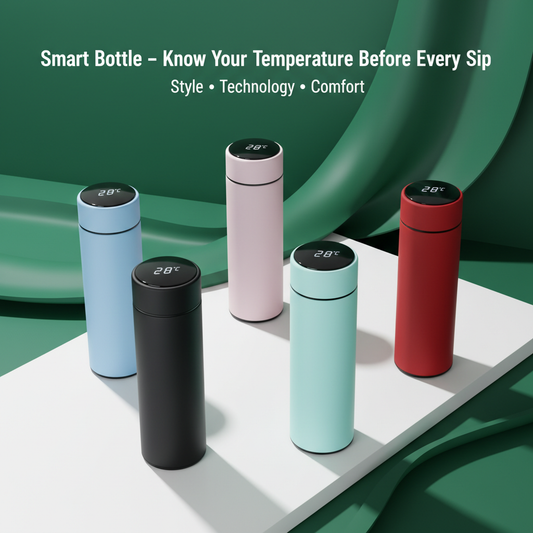 Temperature Water Bottle – 500ml Stainless Steel | Insulated Design
