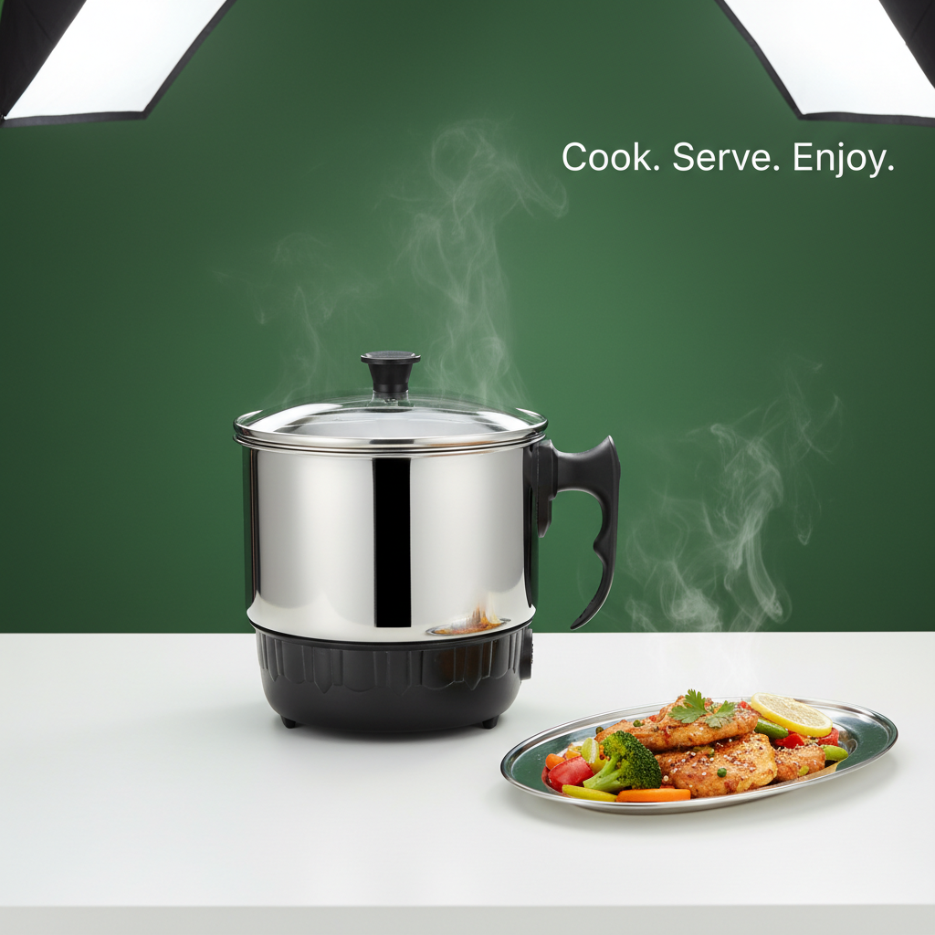 New Electric Kettle – Stainless Steel