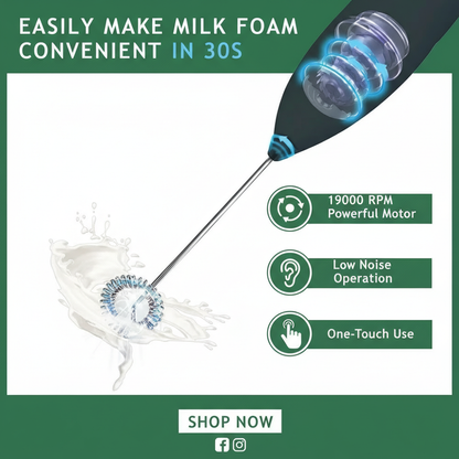 Coffee Beater – Stainless Steel Hand Whisk