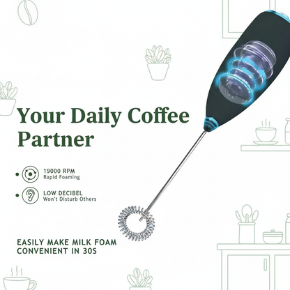 Coffee Beater – Stainless Steel Hand Whisk