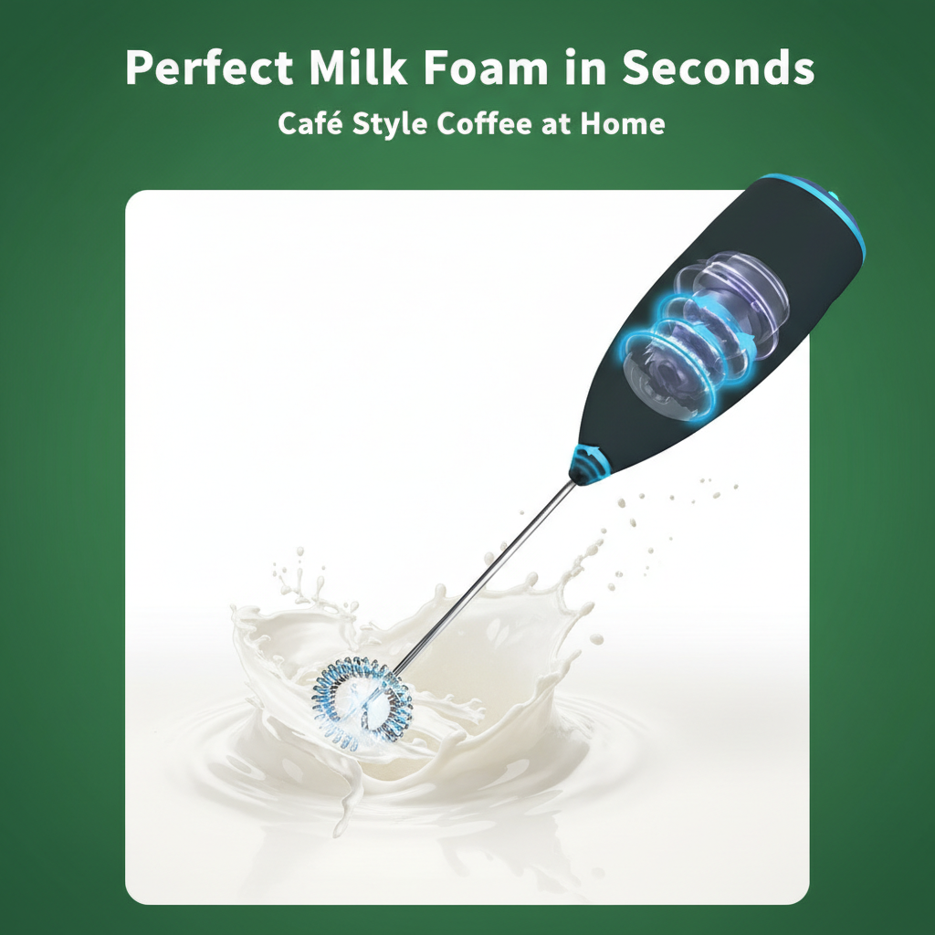 Coffee Beater – Stainless Steel Hand Whisk