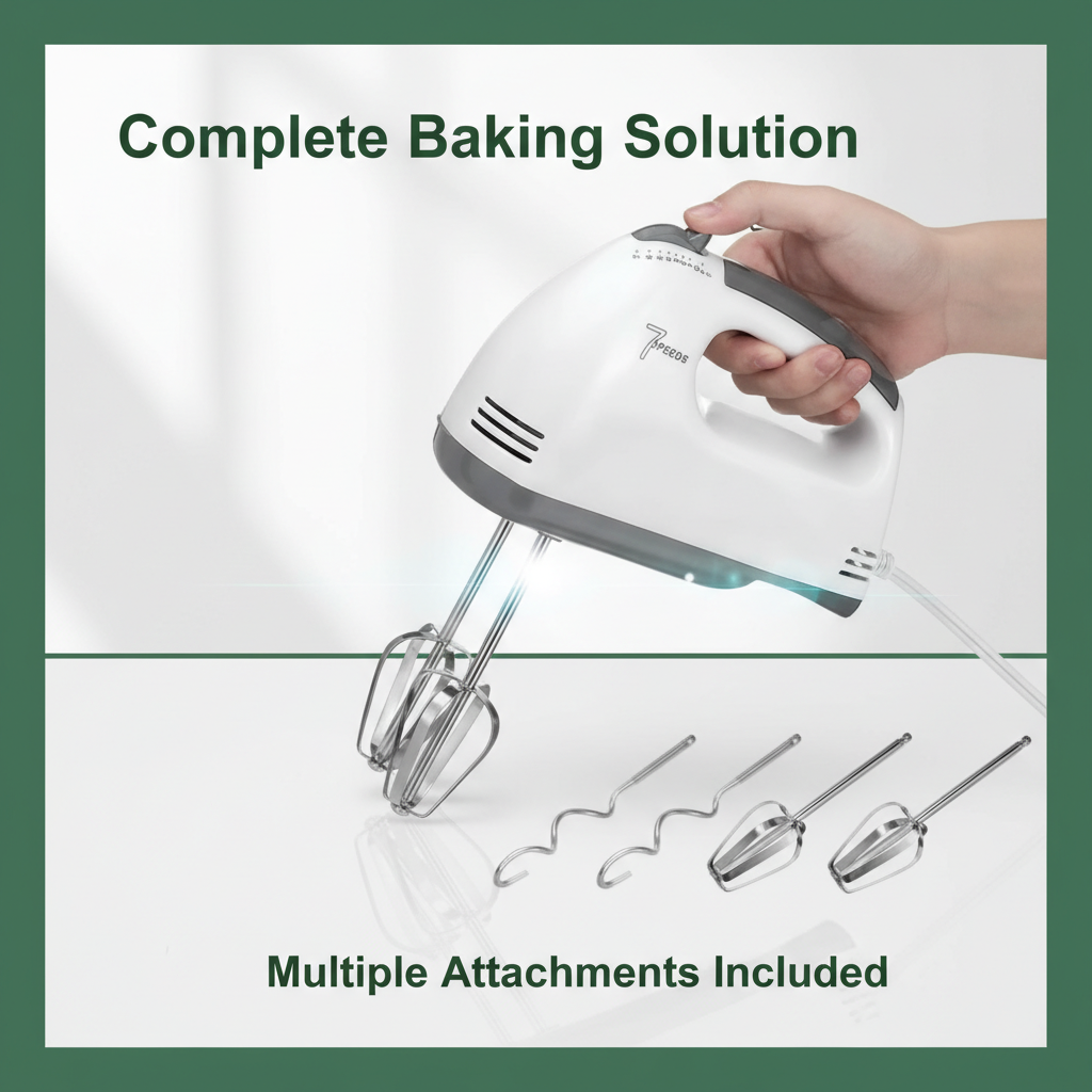 Easy to Clean & Maintain Egg Beater – Multicolor