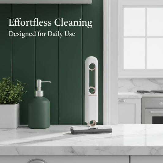 Portable Mini Mop – Kitchen Cleaning Tool with Sponge