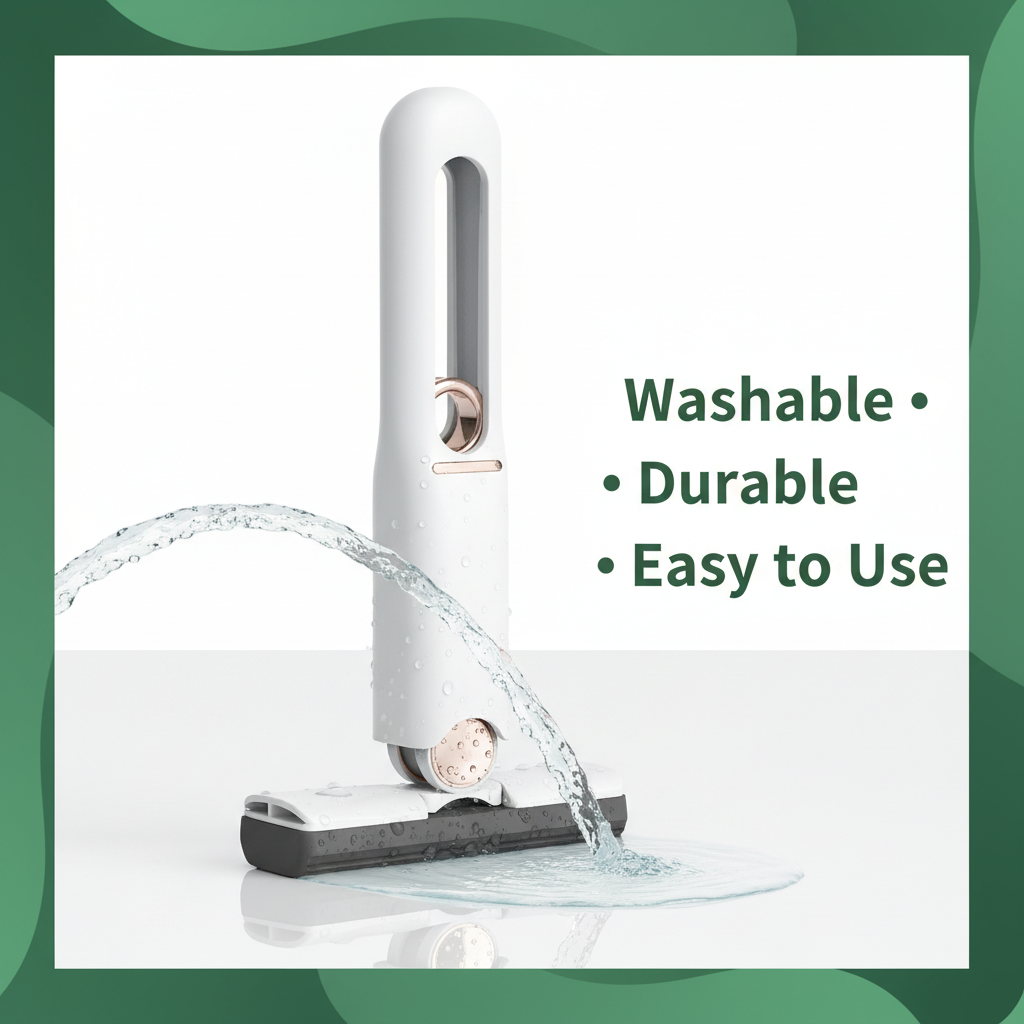 Portable Mini Mop – Kitchen Cleaning Tool with Sponge