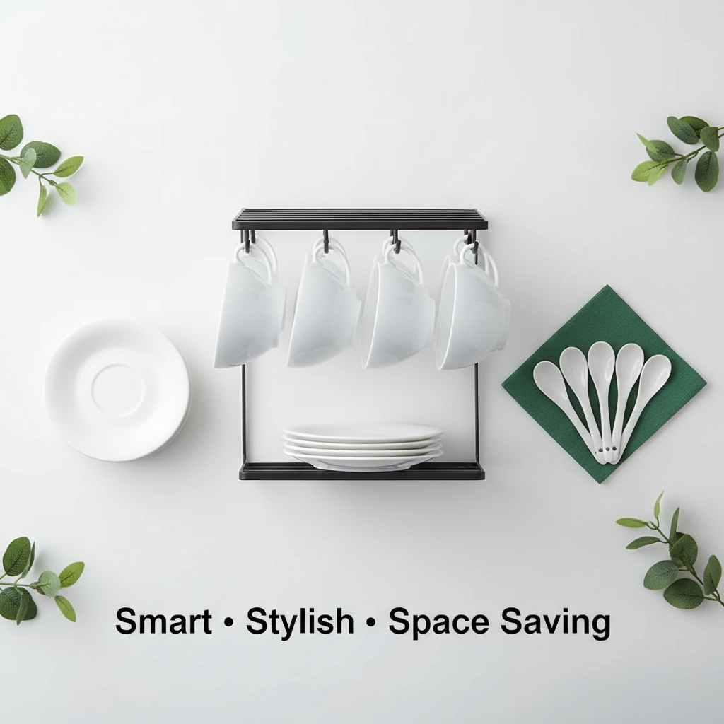 Mug Stand – Stylish & Durable Metal Holder